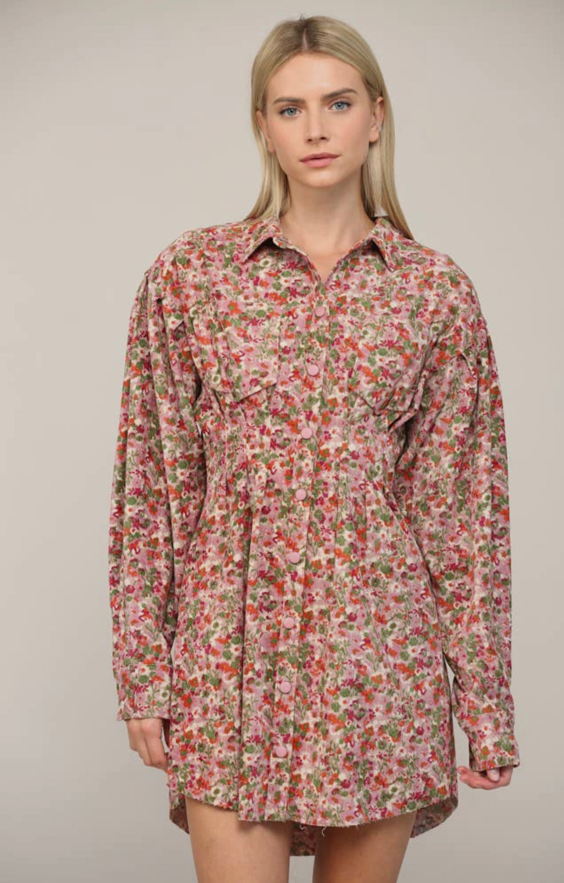 Corduroy Floral