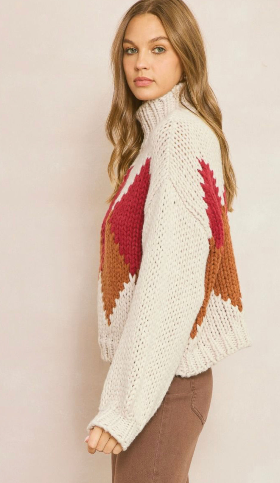 Geometric Sweater