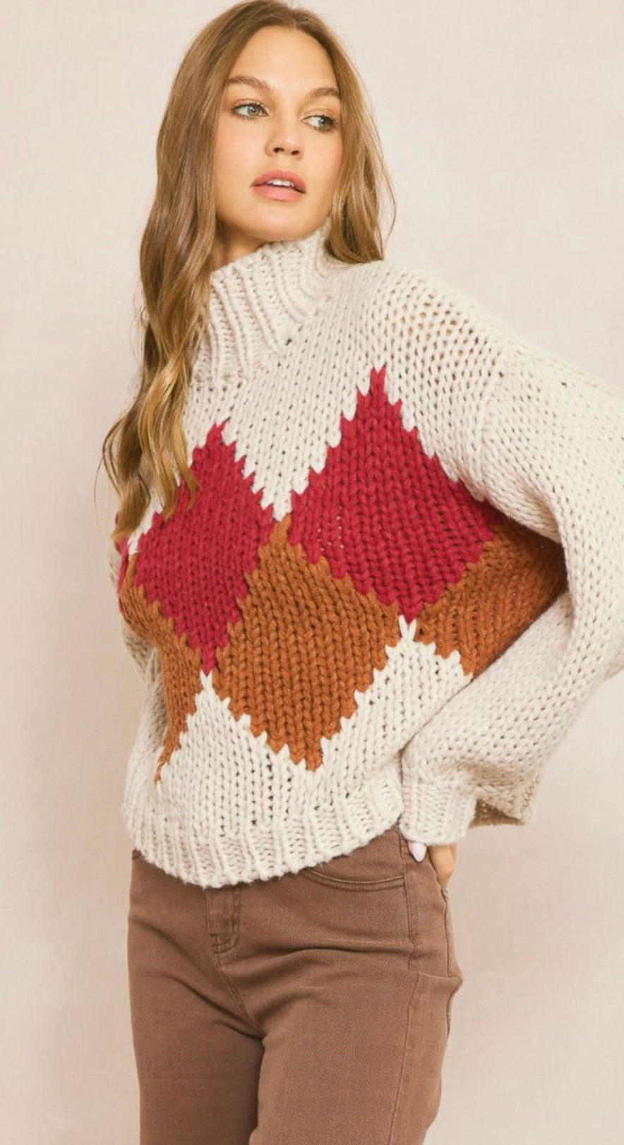 Geometric Sweater