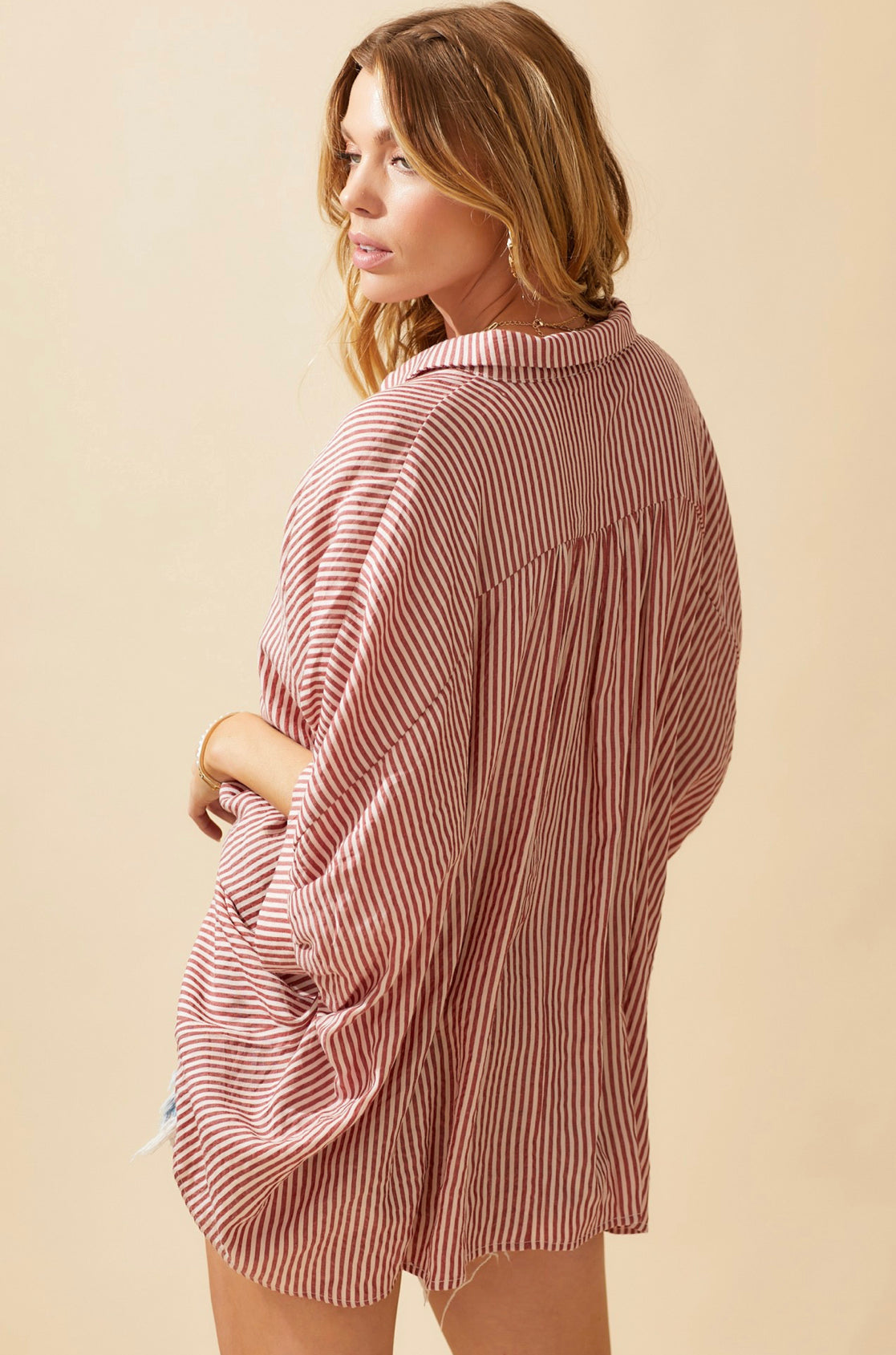 Striped Button Down