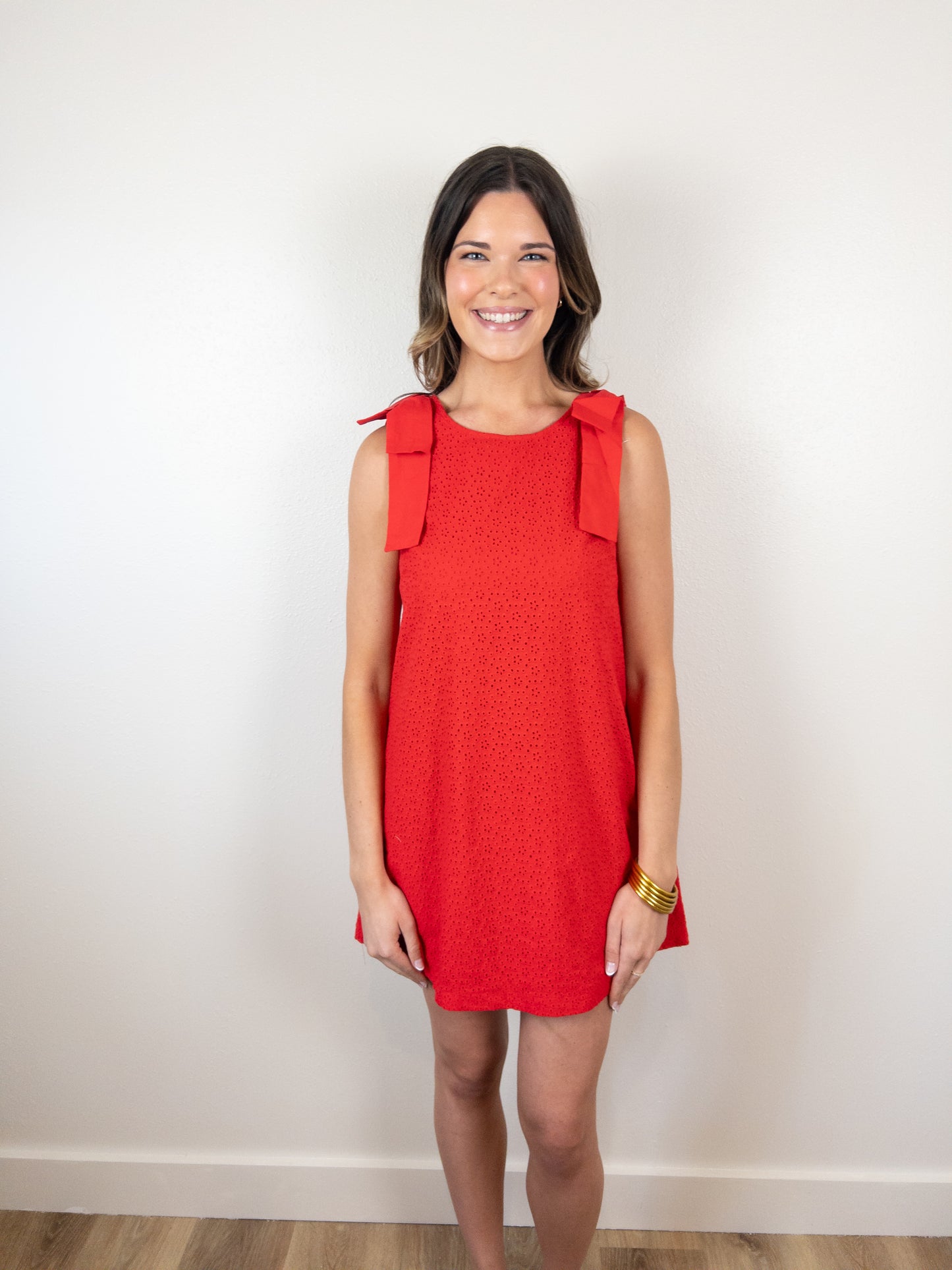 Bow Tie Red Dress