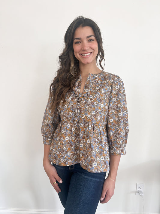 The Lettie Floral Top