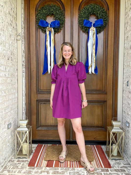 Berry Mini Dress
