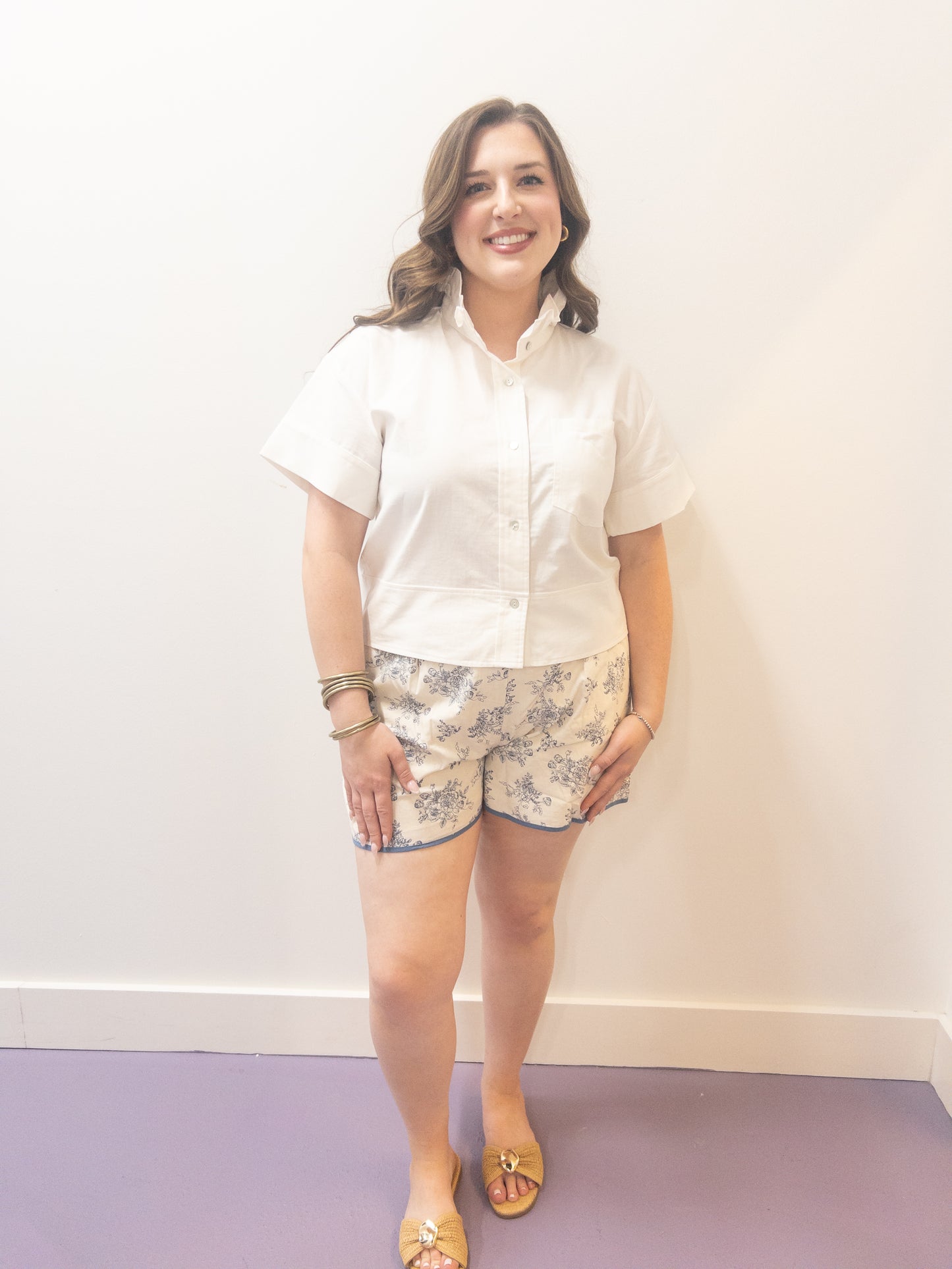 Vintage Blue Shorts
