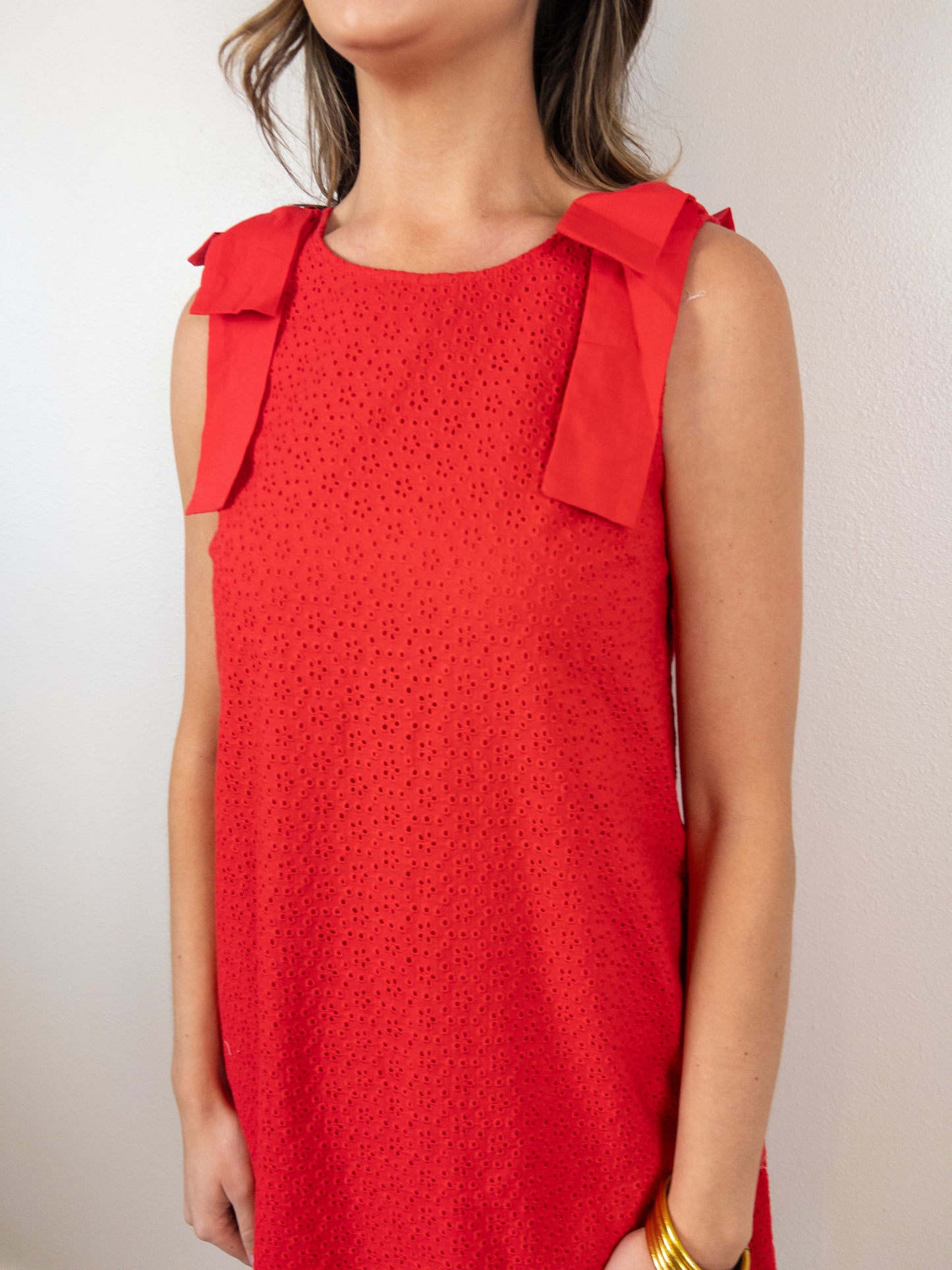 Bow Tie Red Dress