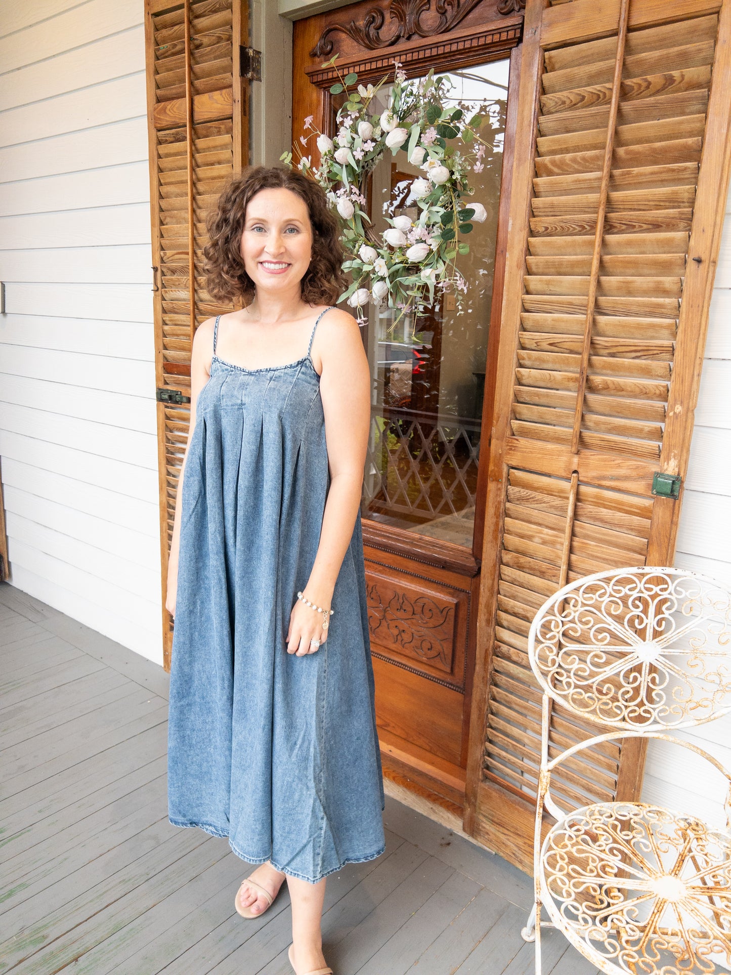 The Denim Midi