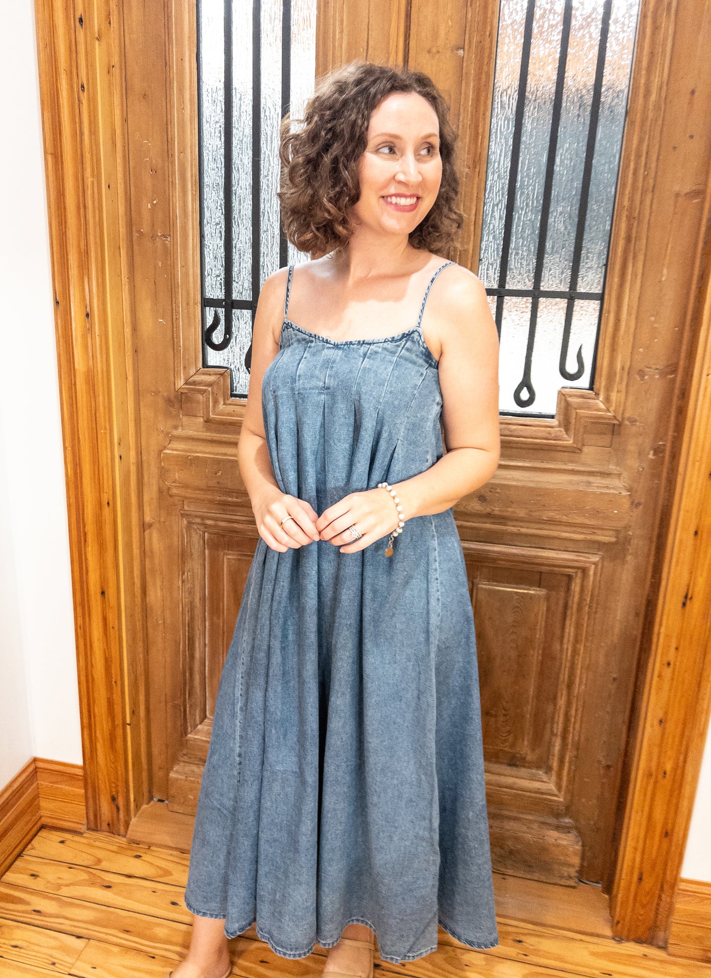 The Denim Midi