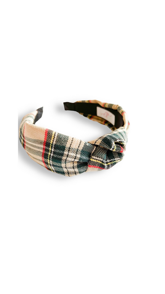 Christmas Plaid Headband